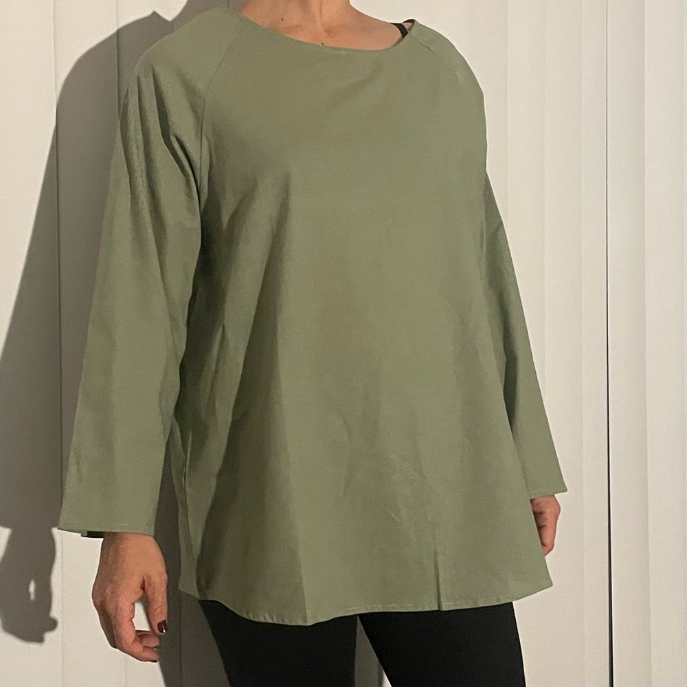 Womens blouse green